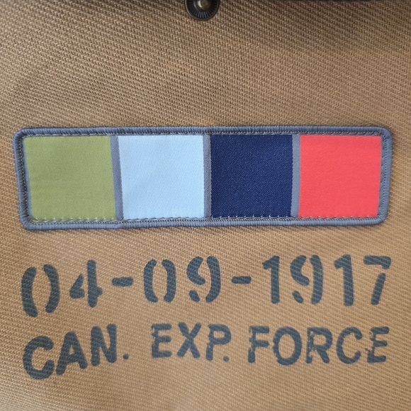 VIMY RED CANOE Canvas Messenger Bag Brown Shoulder Ajustable Strap 16x14 - Picture 7 of 9